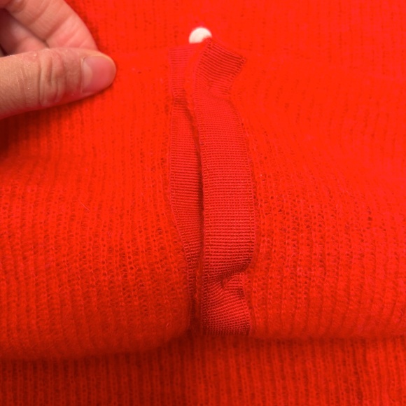 SEZANE-Gaspard Cardigan (Red)-Small - Picture 7 of 9